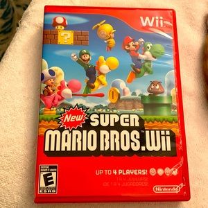 Wii super Mario bros.wii game